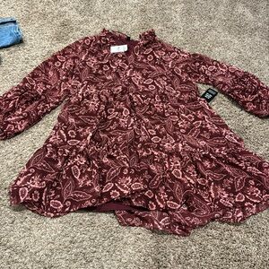 BRAND NEW long sleeve fall dress